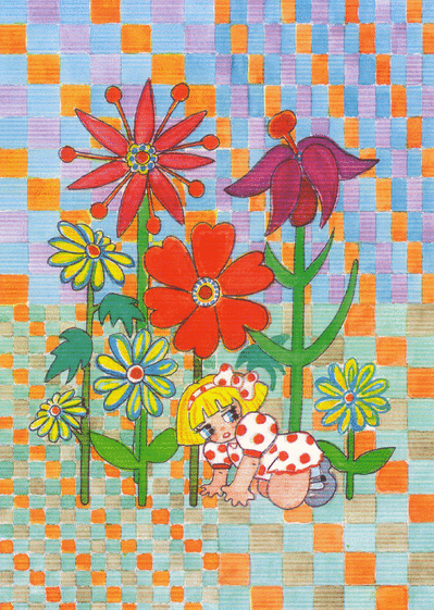 Ceuillette de fleurs